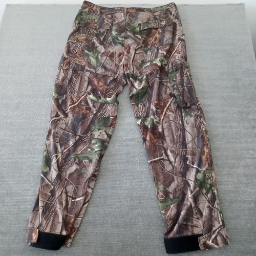 Ol' Tom Mossy Oak Turkey Jagdhose Herren XL Camouflage wattierte Knie Klettverschluss Saum - Bild 2 von 12