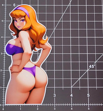 Scooby Doo Daphne V1 Sticker 6"