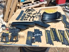 Vtg Marchon Mr-1 Racing Slot Car Track Lot, 70 Pieces