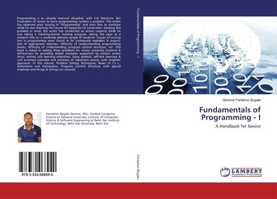 Fundamentals of Programming - I Gereme Fantahun Bogale