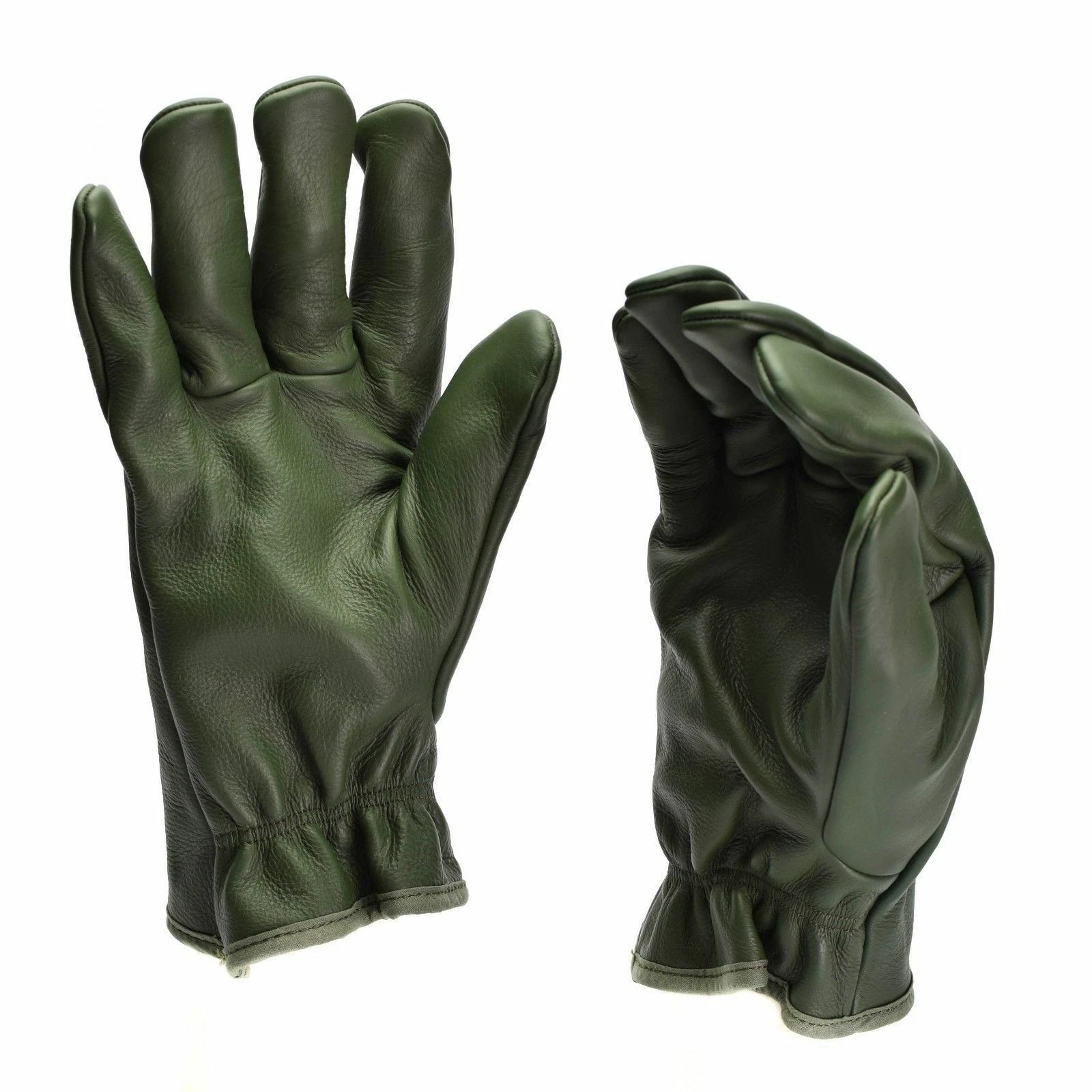 Genuine Military Leather Gloves Tactical Durable Warm Olive
Opens in a new window or tab