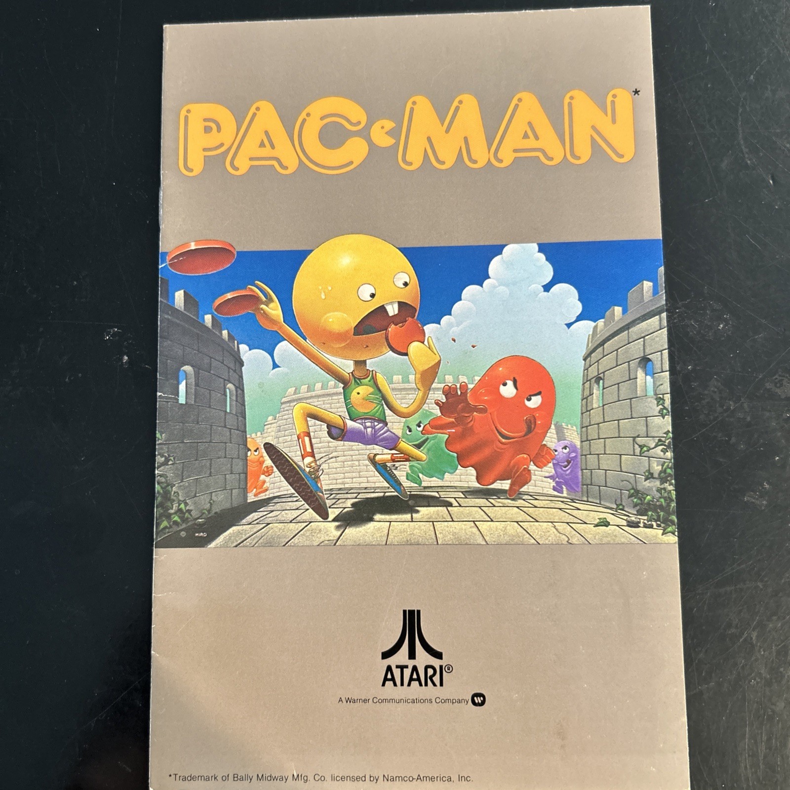 Pac-Man (Atari 400/800/XL/XE, 1982) manual only 73000011109| eBay