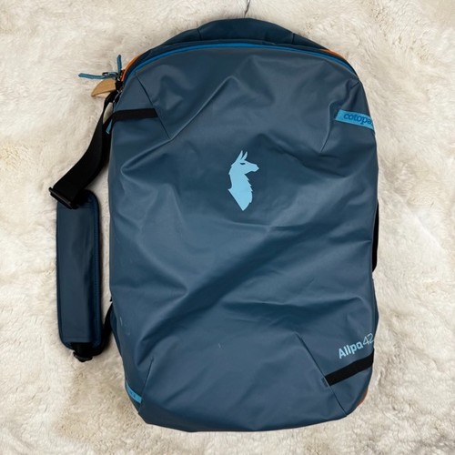 Cotopaxi Allpa 42L Adventure Travel Pack Backpack Blue Water-Resistant Carry-On