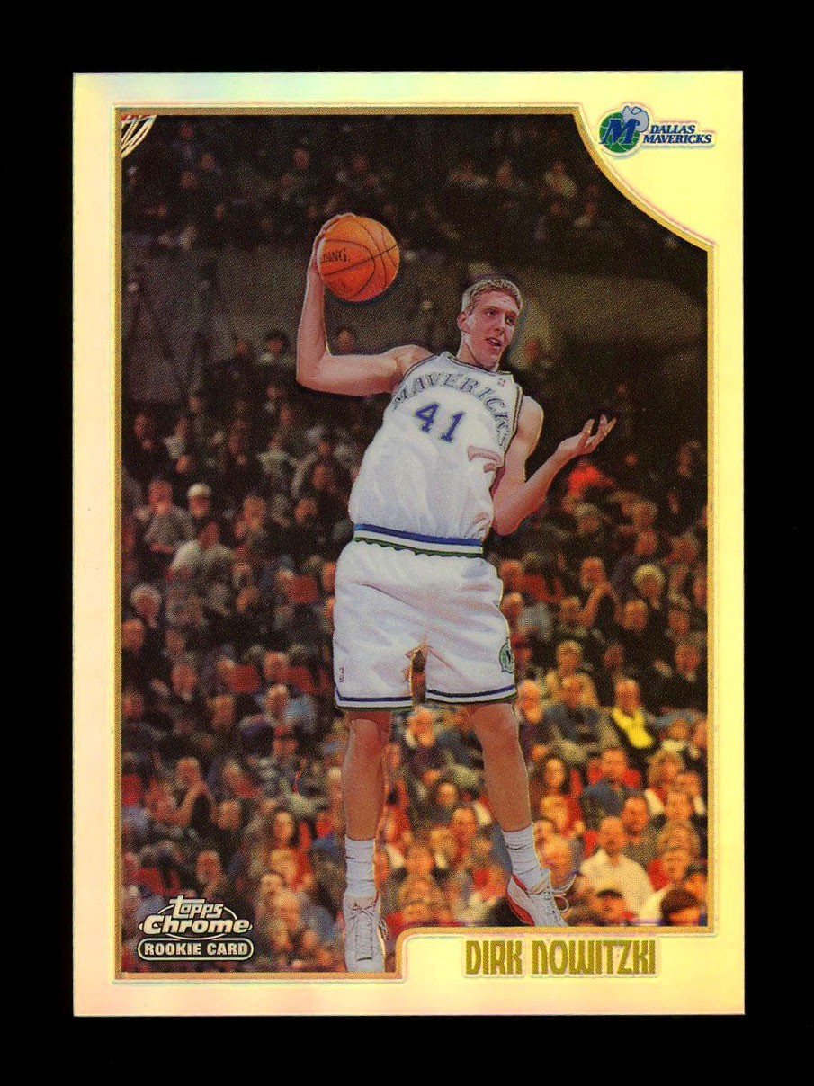 Dirk Nowitzki 1998 Topps Chrome #154 Refractor Price Guide