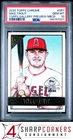 2020 TOPPS CHROME GALLERY NATIONAL CARD DAY #GP1 MIKE TROUT PSA 10
