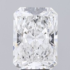 Radiant Cut Diamond Lab Grown GIA Certified VS1 Clarity F Grade 5.17 Ct 858.03 per carat