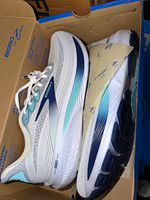 Brooks Men's Running Trainers White/Blue/Turquoise Mesh Lace-Up UK 11 EU 46 D