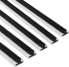 Intumescent Fire and Smoke Door Seal Strips - 5 Pack - 1050mm x 10mm x 4mm - Se