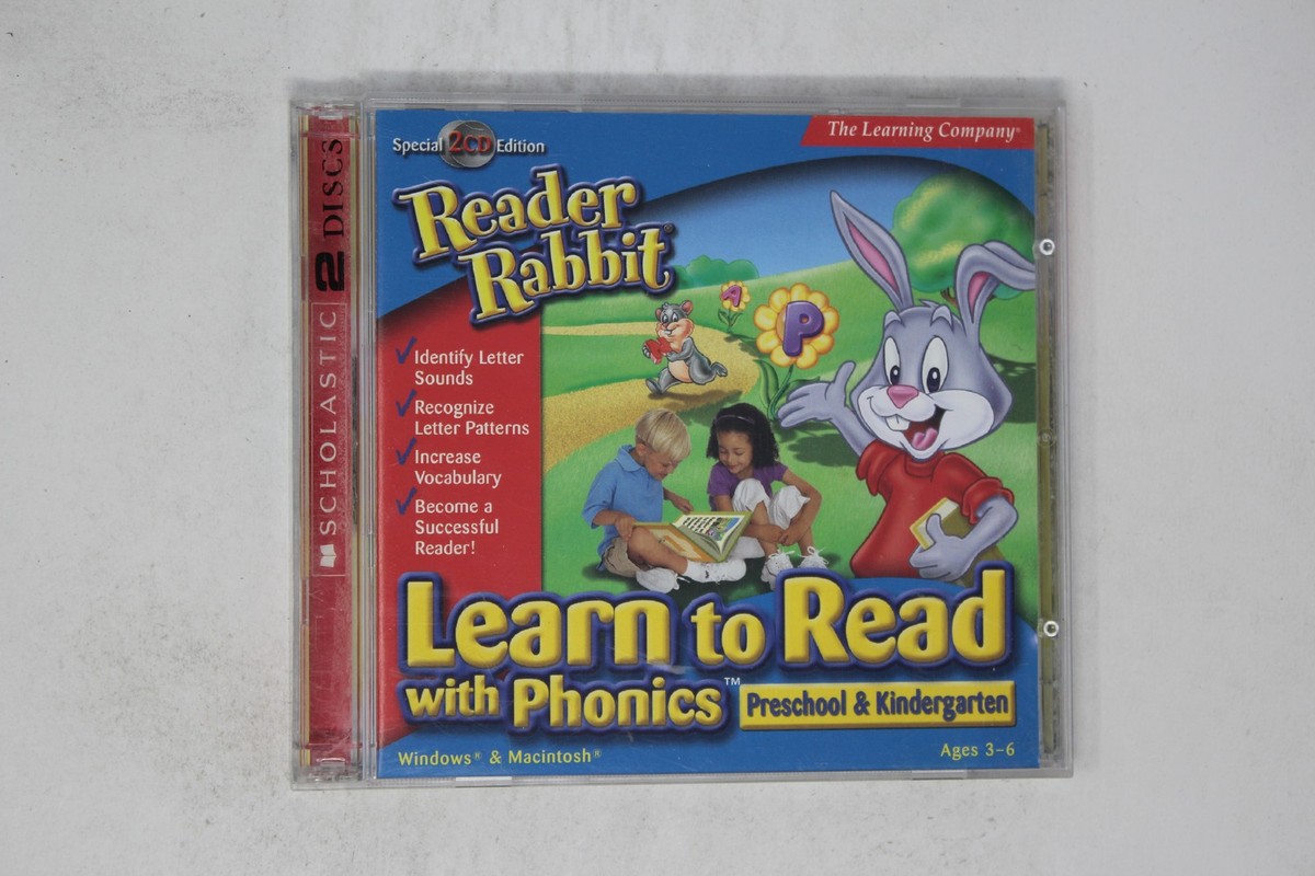 Reader Rabbit Learn to Read with Phonics Preschool & Kindergarten