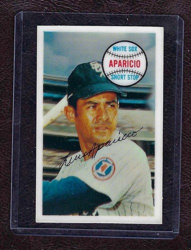 Luis Aparicio #22 1970 Kellogg's card