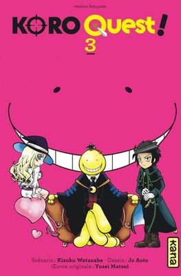 KANA Assassination Classroom  (French)  Koro Quest 03 by Kizuku Watanabe, Yusei