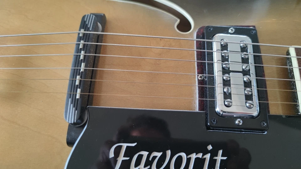 Martin Graubner Archtop Lux Favorit Little Toaster Pickup - Bild 3 von 4