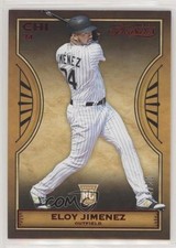 2019 Panini Chronicles Timeless Treasures Red 18/50 Eloy Jimenez #2 nd3