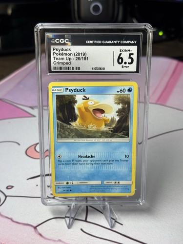 Psyduck graded CGC 6.5 for sale on eBay