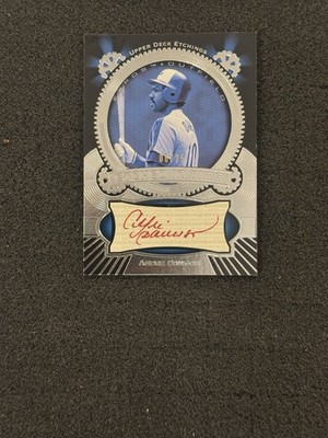 2004 Upper Deck Etchings Andre Dawson Red Ink  Auto /25 Montreal Expos HOF