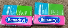 Benadryl Extra Strength Anti-Itch Relief Cream-2 boxes