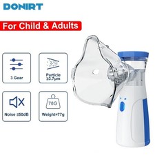 Nebuliizer Air Compressor Breathing Machine Atomizer Adult Kids Home Travel Use