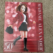 2004 Madame Alexander Cissy,s 50th anniversary FALL collection catalog NOS