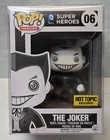 Funko Pop! The Joker DC Super Heroes #06 Black & White Vaulted H.T. + Protector