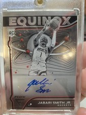 Jabari Smith Jr Auto RC Rookie Equinox 2022-23 Panini Flux Basketball Rockets