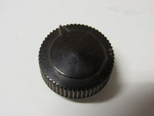 Philco Black Dk Brown Radio Knob With Pointer C 1930s 1940s Radios