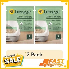 2 pack Purina Tidy Cats Breeze Unscented 99.9 Percent Dust Free, Multi Cat