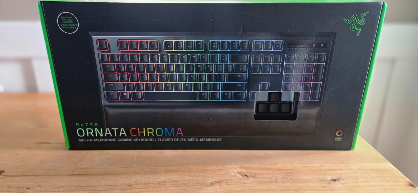 Brand New Razer Ornata Chroma Wired Gaming Keyboard RZ03-02040200R-3U1 Mecha