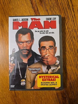 THE MAN DVD SAMUEL L JACKSON BRAND NEW FACTORY SEALED 