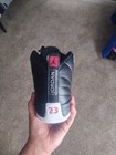 Jordan 12 Retro (GS) "Playoff" Big Kids' Shoes Black-Varsity Red-White Size 6Y — photo 6