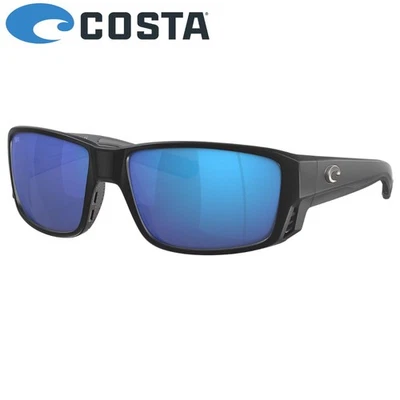 Lunettes de soleil polarisées COSTA TUNA ALLEY PRO monture noire mate/miroir ... - Photo 1/4