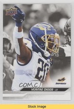 2024 Upper Deck UFL White Vontae Diggs #37 READ 17iz