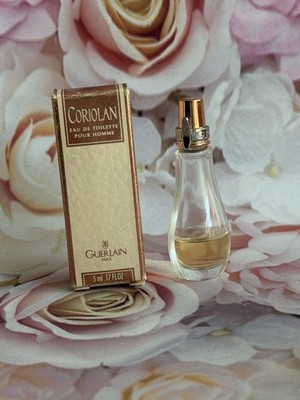 Guerlain Coriolan Pour Homme EDT 5ml Vintage 2000 Miniature Rare Discontinued