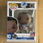 Funko Pop! Barry Sanders #81, Detroit Lions, Home Jersey, Football, NFL