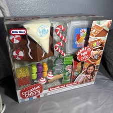 Little Tikes Creative Chefs GINGERBREAD HOUSE KIT Christmas 2025 Make It Mix NEW