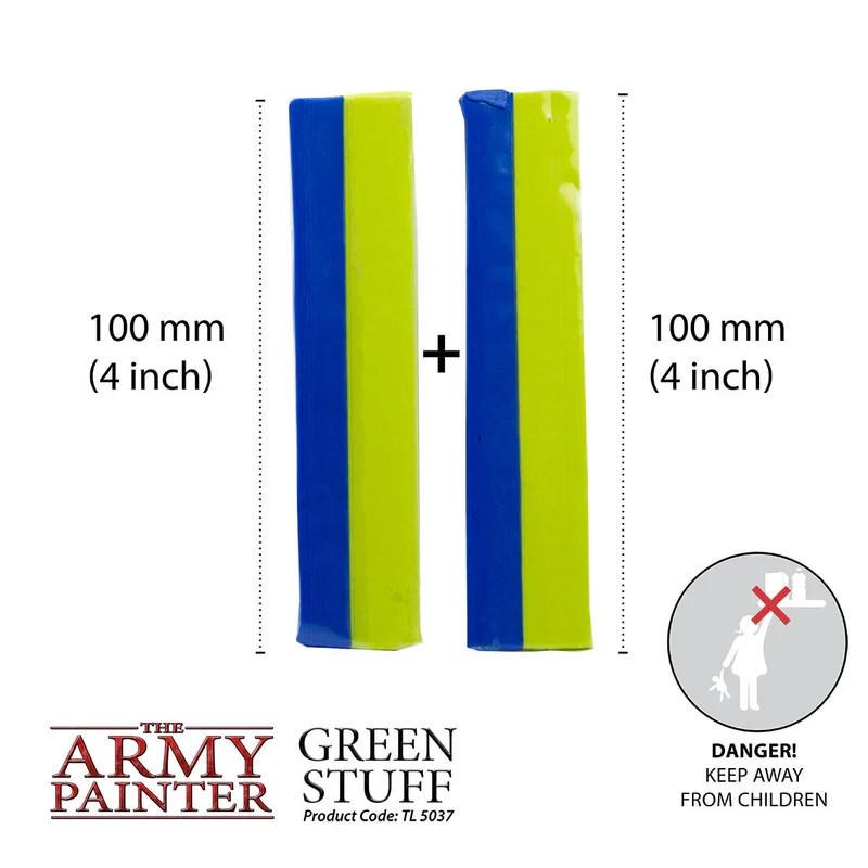 Army Painter - Green Stuff - Materia Verde - Stucco Modellismo Bicomponente foto 5