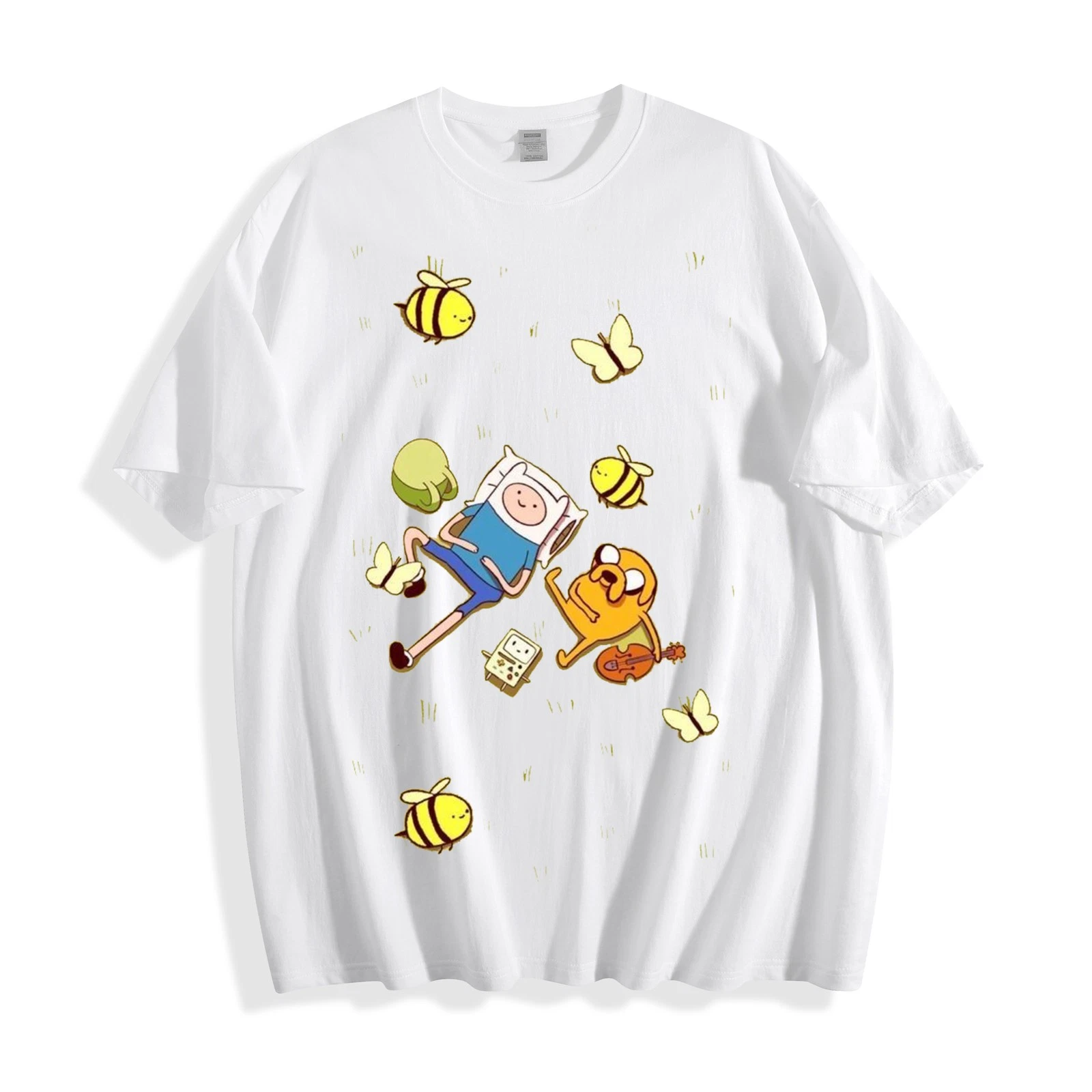 Adventure Time Finn & Jake Stack T-Shirt