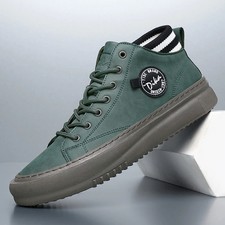 Sneakers alte casual uomo lavoro outdoor passeggio mtb ciclismo scarpe stringate