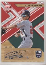 2019 Elite Extra Edition 15U National Team Signatures Red Steven Milam Auto n5h