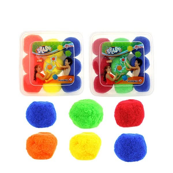 Toi-Toys Wiederverwendbare Wasserbomben Splash - 9 штук в наборе Wasserbälle - Ø 7 см