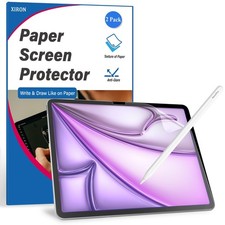 2-PACK Paper Screen Protector for iPad Air 11-in. M3 2025/ M2 2024, white