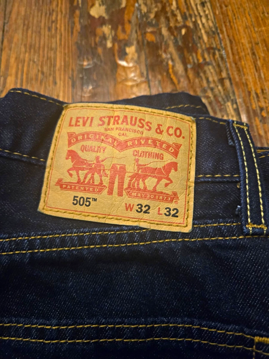 Levi's 505 Jeans for Men in 32 Inseam for sale - eBay