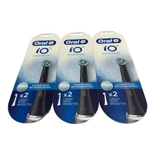 LOT OF 6 Oral B iO Ultimate Clean Electric Toothbrush Replacement Heads 2 PACKS