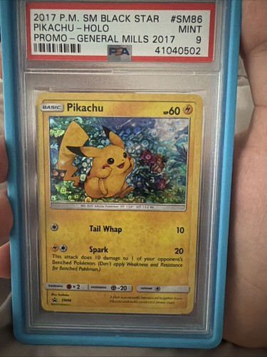 Pikachu - (General Mills Promo 2017) SM86 Holo PSA MINT 9