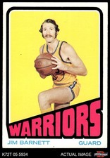 1972 Topps #71 Jim Barnett  Warriors Oregon  6 - EX/MT