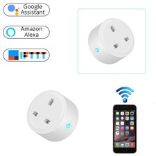 Smart WiFi Plug with App Control–Compatible with Alexa&Google Assistant 13A/16A