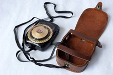 Vintage GE Guardian Pr-2 Exposure Light Meter in Leather Case Good Working Order