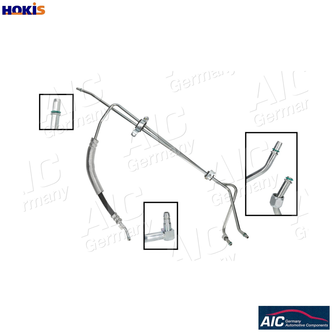 HYDRAULIC HOSE STEERING 54986 FOR FORD JJD/JJF/JJG/JJH/JJL/J4M/J4N/BAA 1.3L KA
