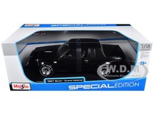 1987 BUICK GRAND NATIONAL BLACK 1/18 DIECAST ...