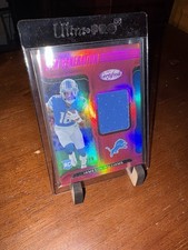 2022 Panini Certified New Generation Jerseys Jameson Williams NGJ-JW Mirror Pink