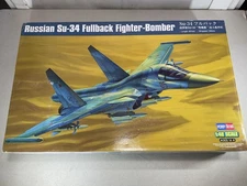 Hobby Boss 1:48 Russian SU-34 Fullback Fighter-Bomber Unbuilt Kit